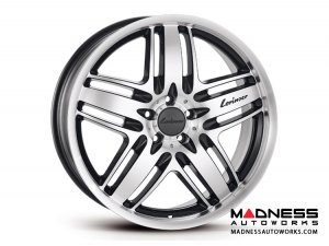 Mercedes Benz Custom Wheels - S-Class (w222) - Lorinser - RS9 - Polished w/ Black Accents